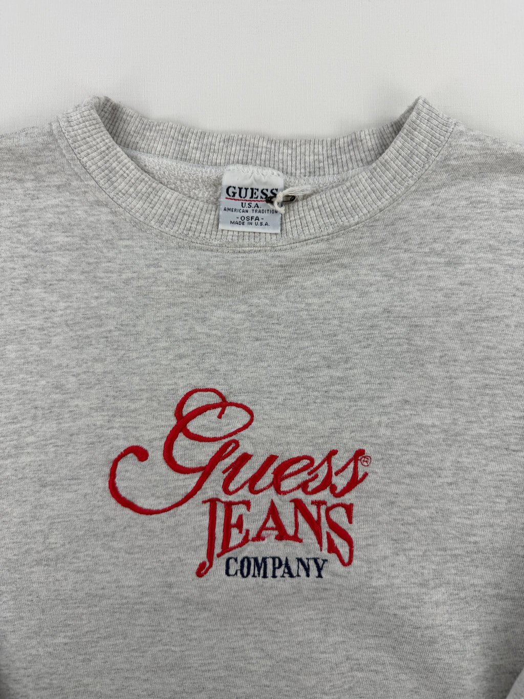 Pull brodé "Guess" - made in USA
