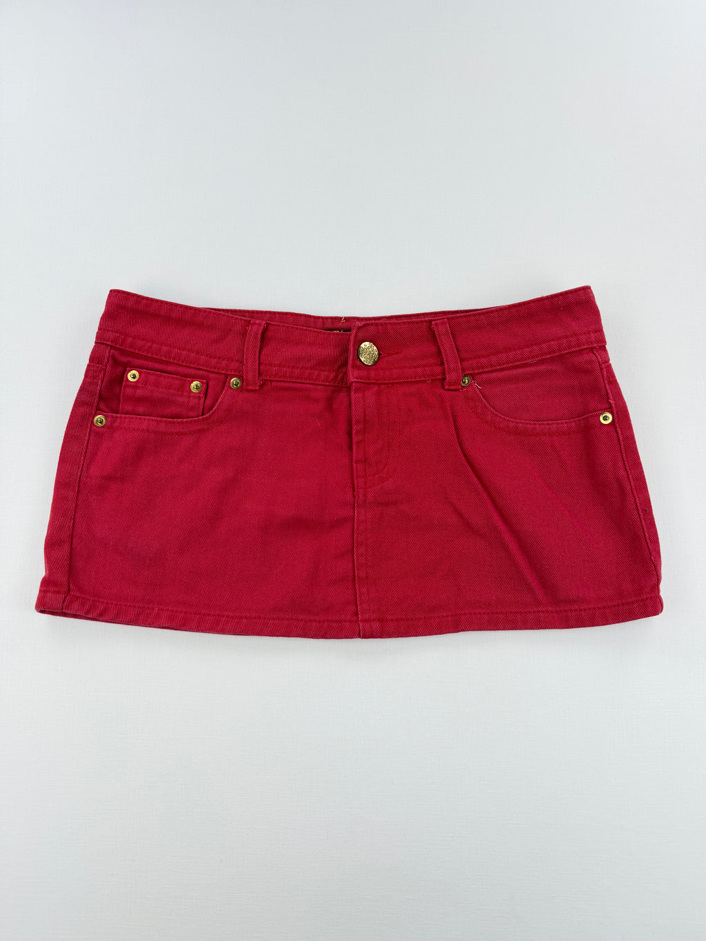 Mini jupe rouge "LDS"