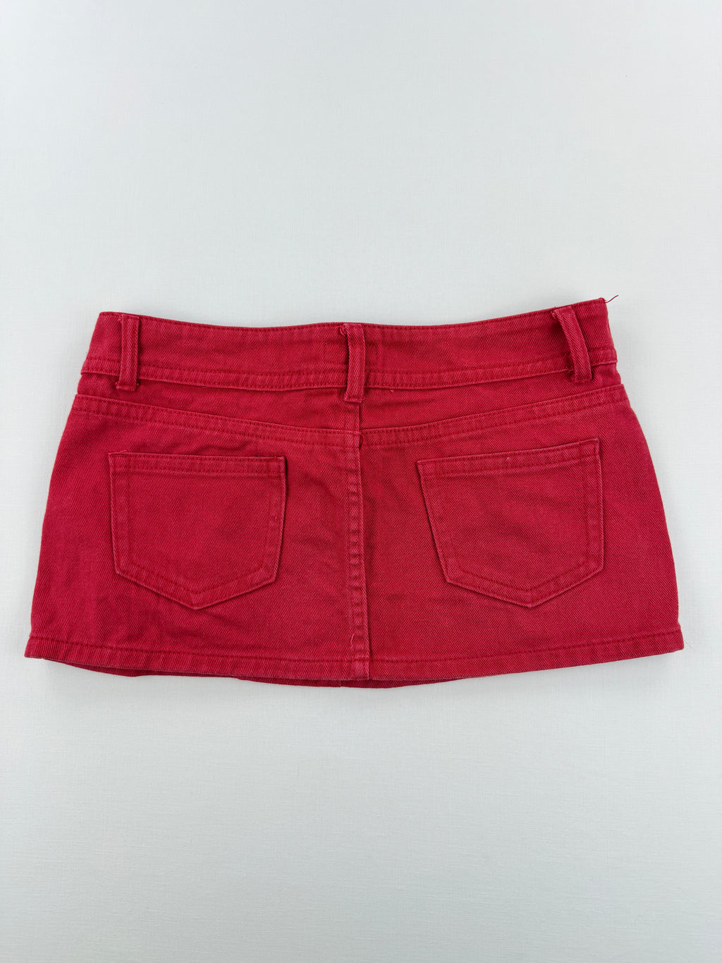 Mini jupe rouge "LDS"