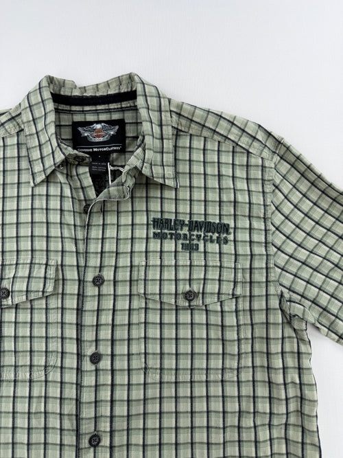 Chemise à carreaux "Harley Davidson"