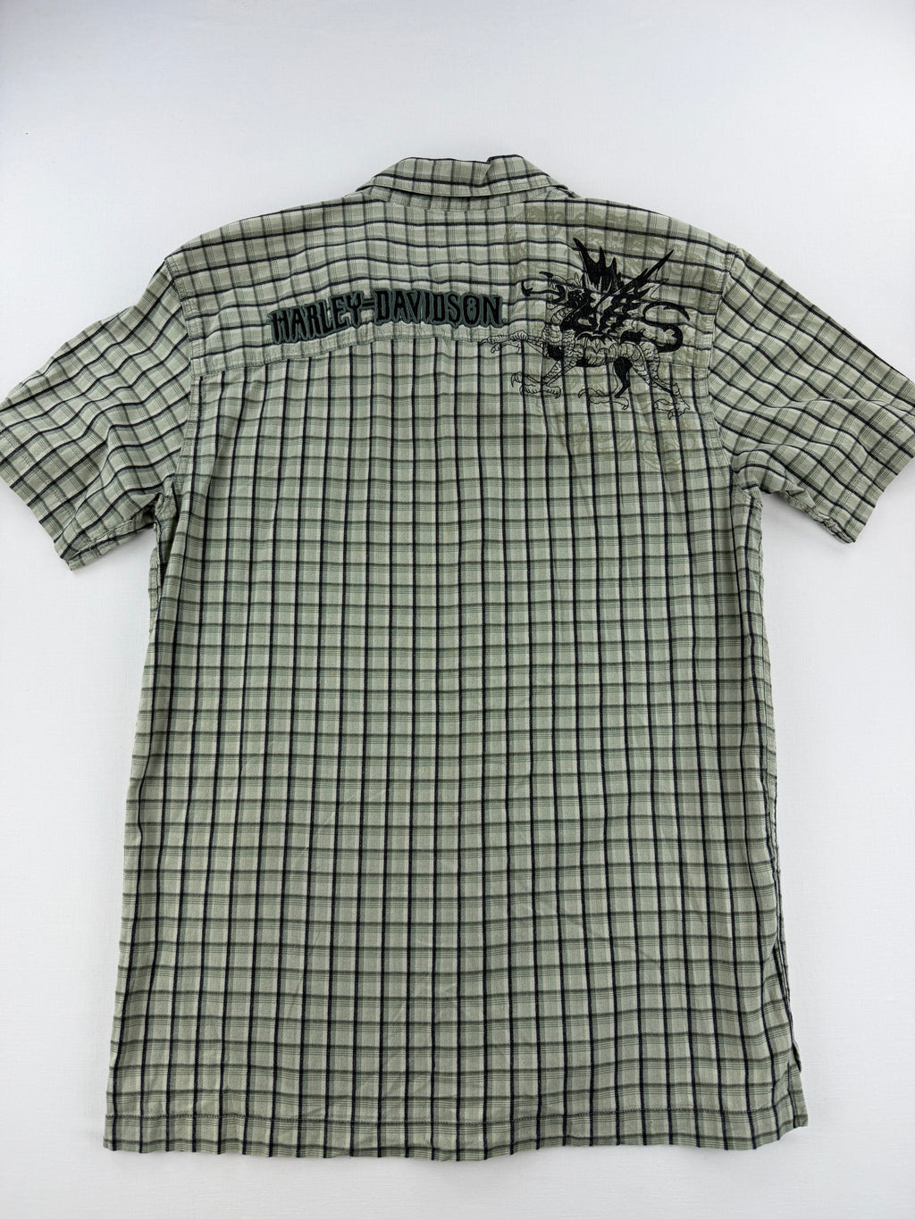 Chemise à carreaux "Harley Davidson"