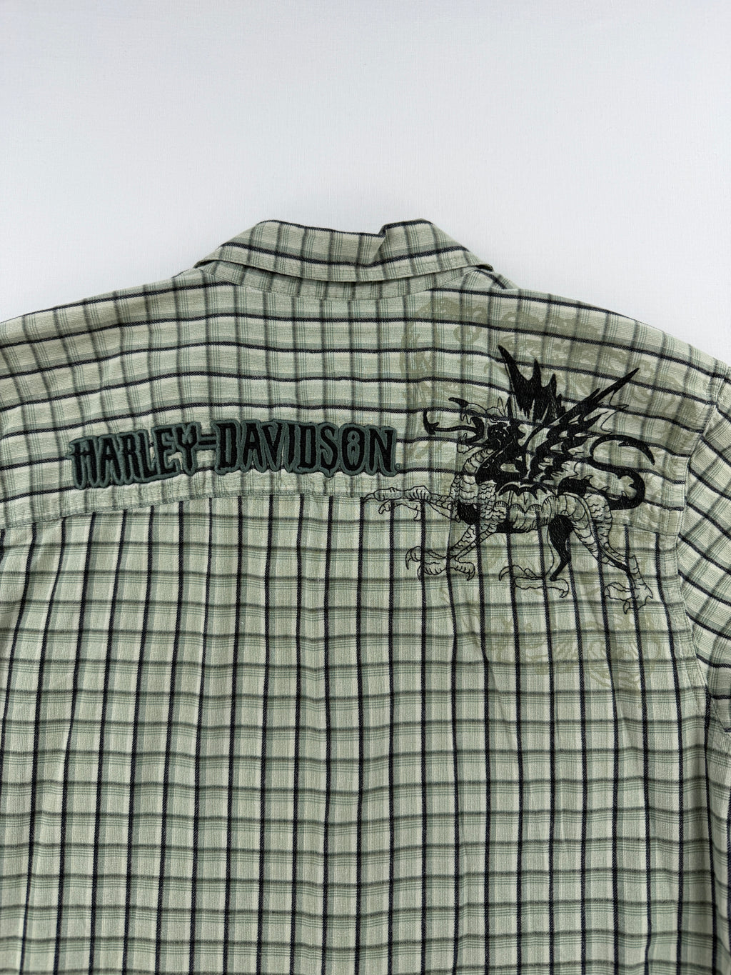 Chemise à carreaux "Harley Davidson"