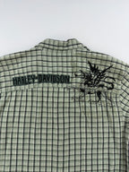 Chemise à carreaux "Harley Davidson"