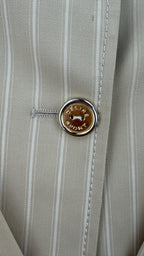 Blazer "Céline" vintage en cotton et laine