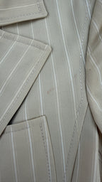 Blazer "Céline" vintage en cotton et laine