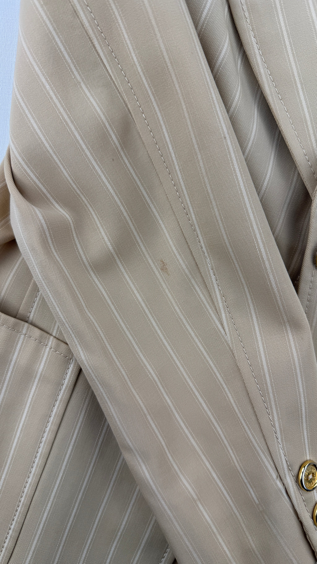 Blazer "Céline" vintage en cotton et laine