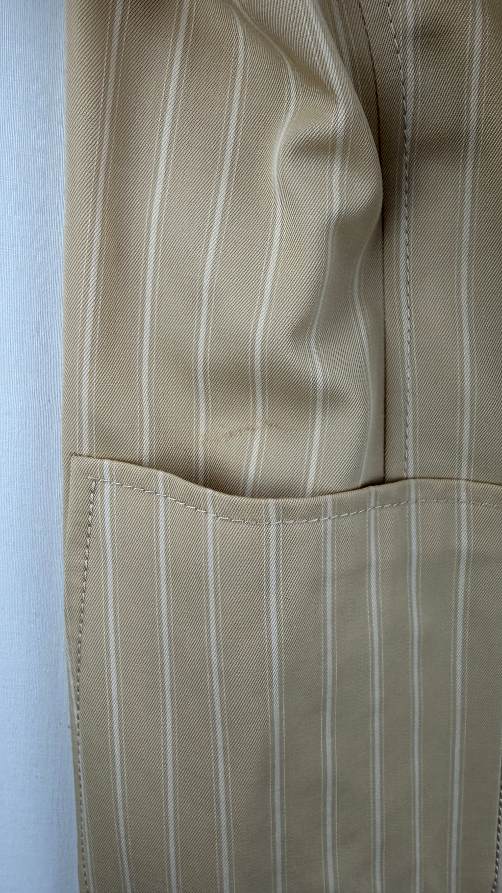 Blazer "Céline" vintage en cotton et laine