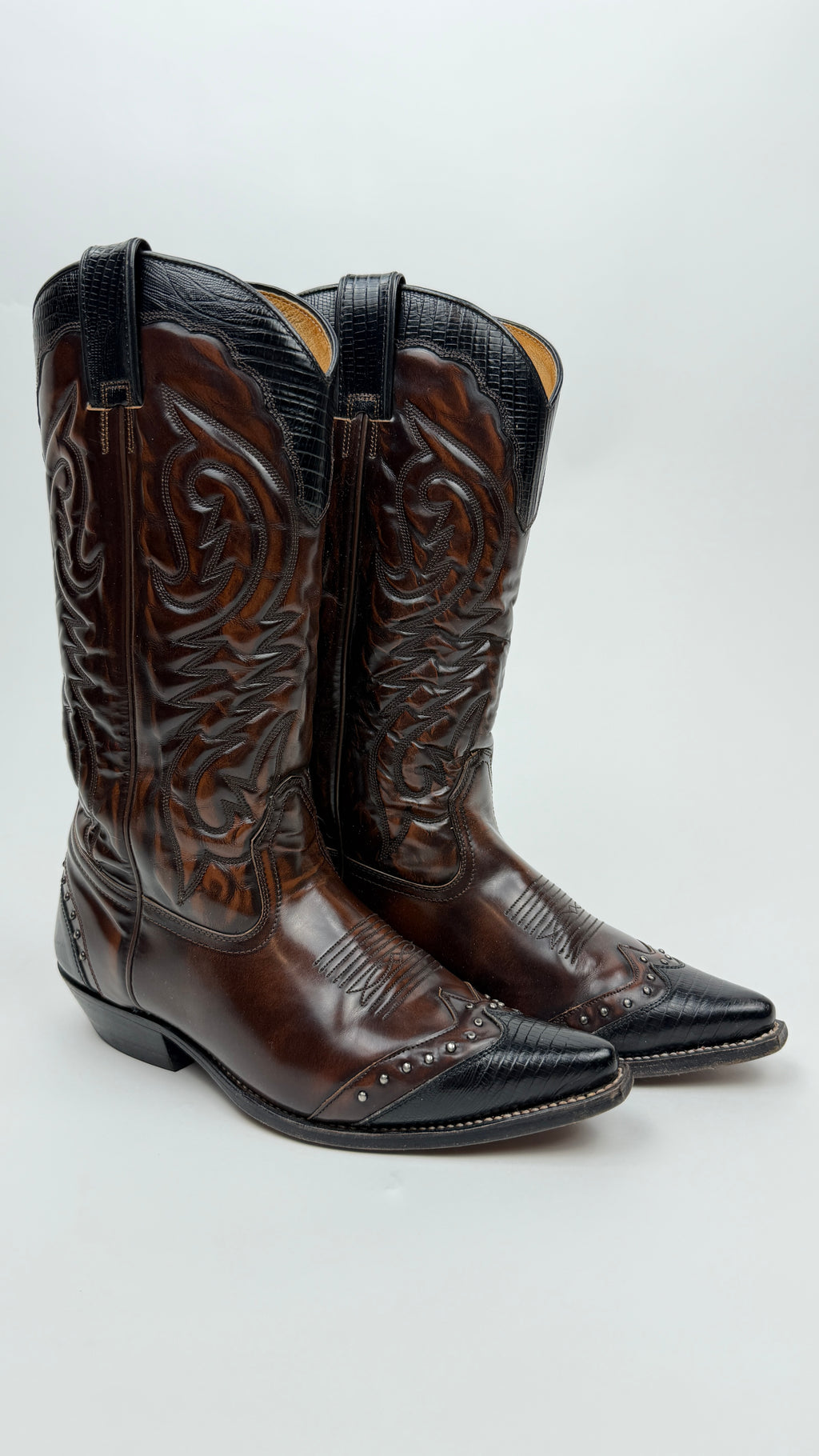 Santiague "Sancho" avec cuir de lézard