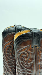 Santiague "Sancho" avec cuir de lézard