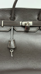 Sac en cuir imitation Hermès
