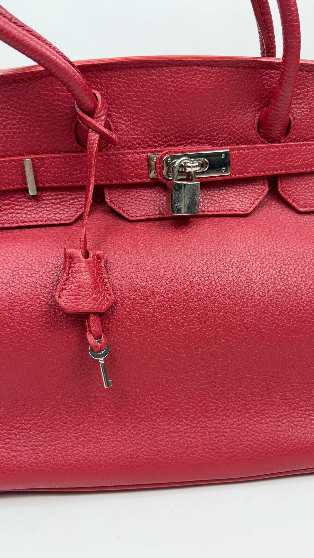 Sac en cuir imitation Hermès