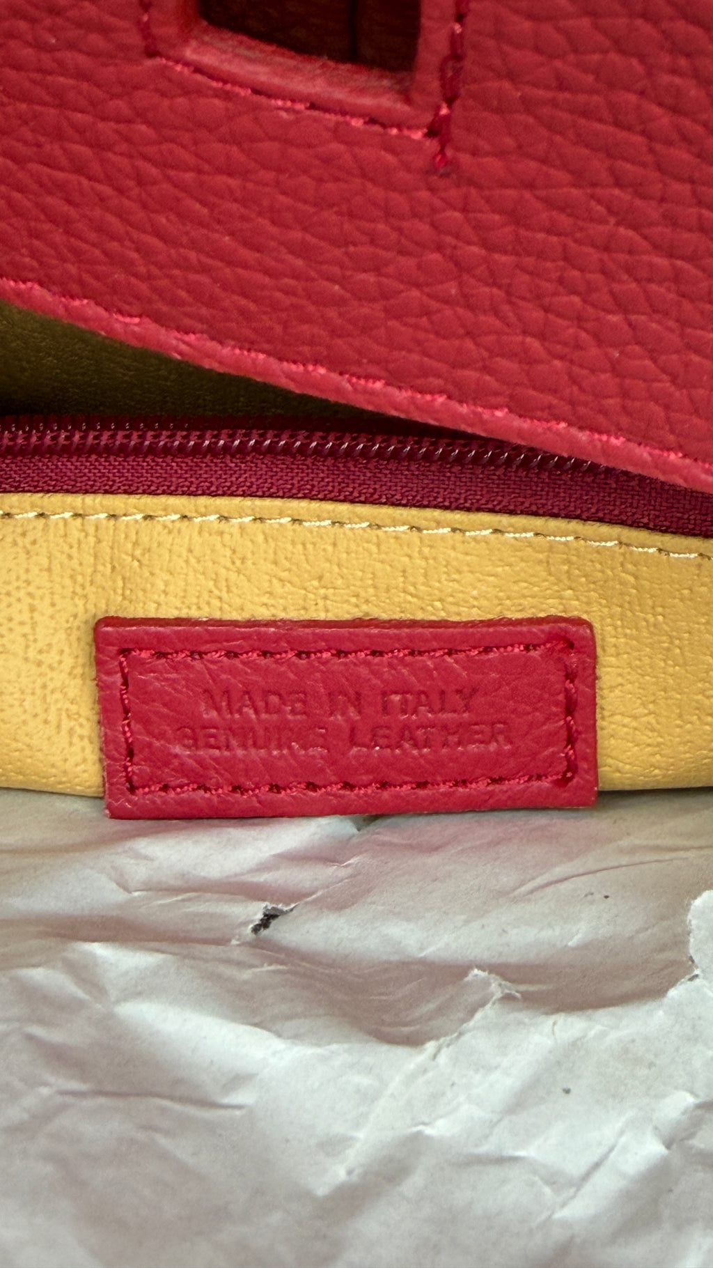 Sac en cuir imitation Hermès