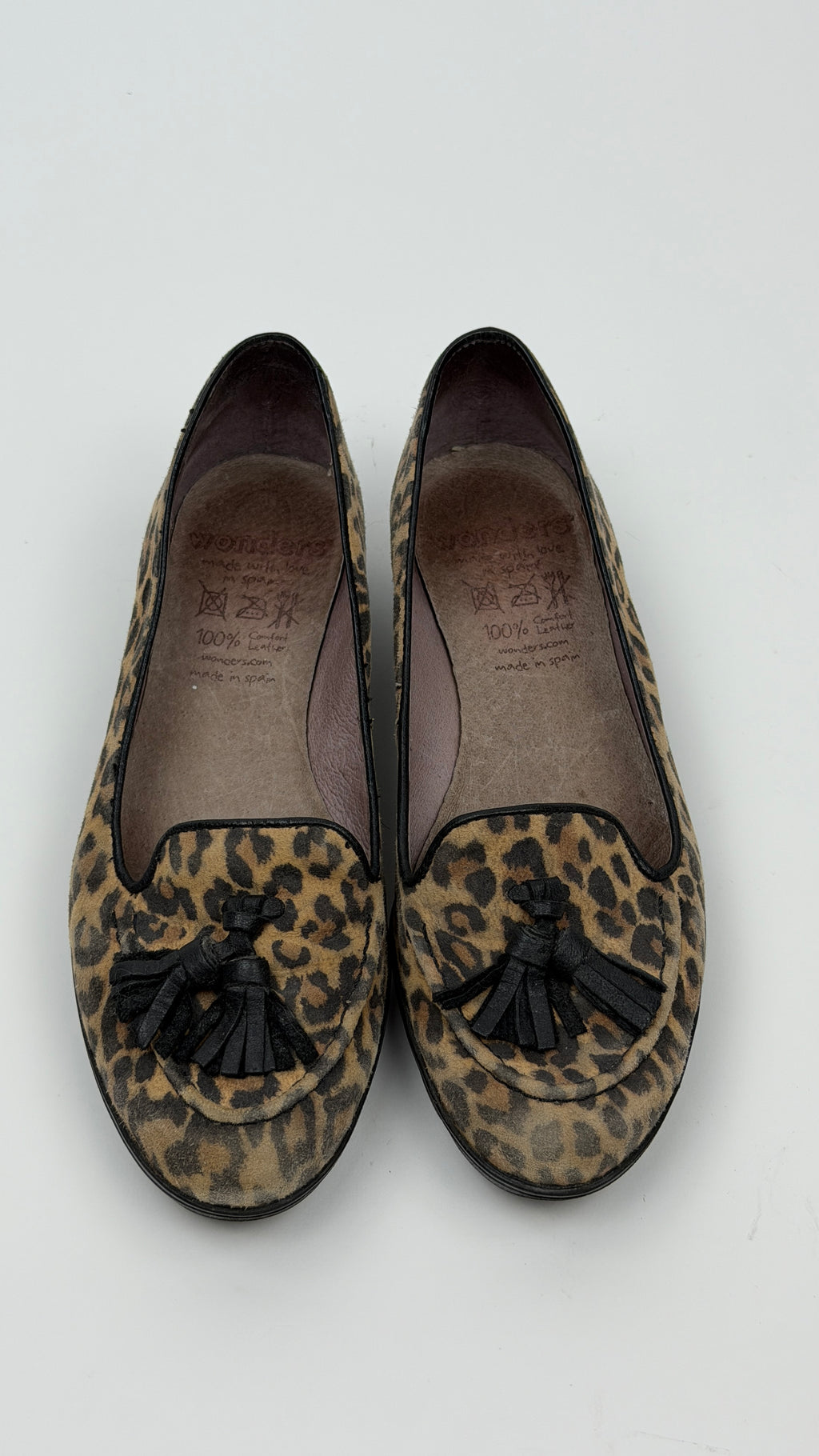 Mocassin Léopard vintage