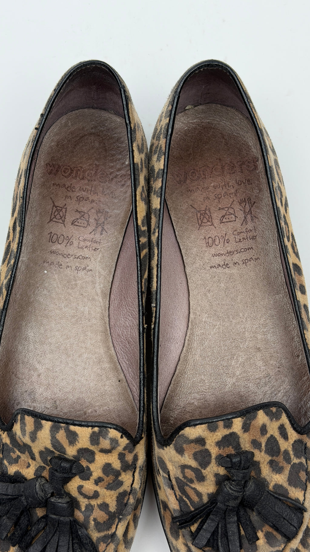 Mocassin Léopard vintage