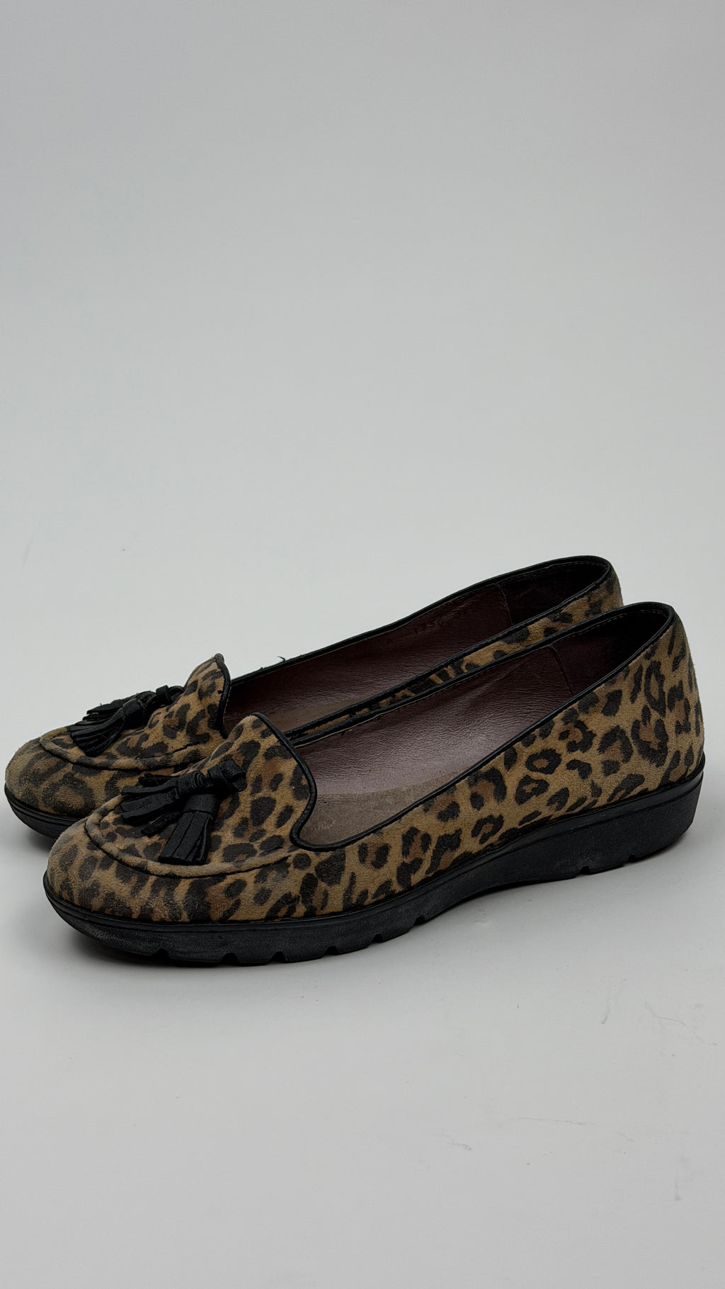 Mocassin Léopard vintage