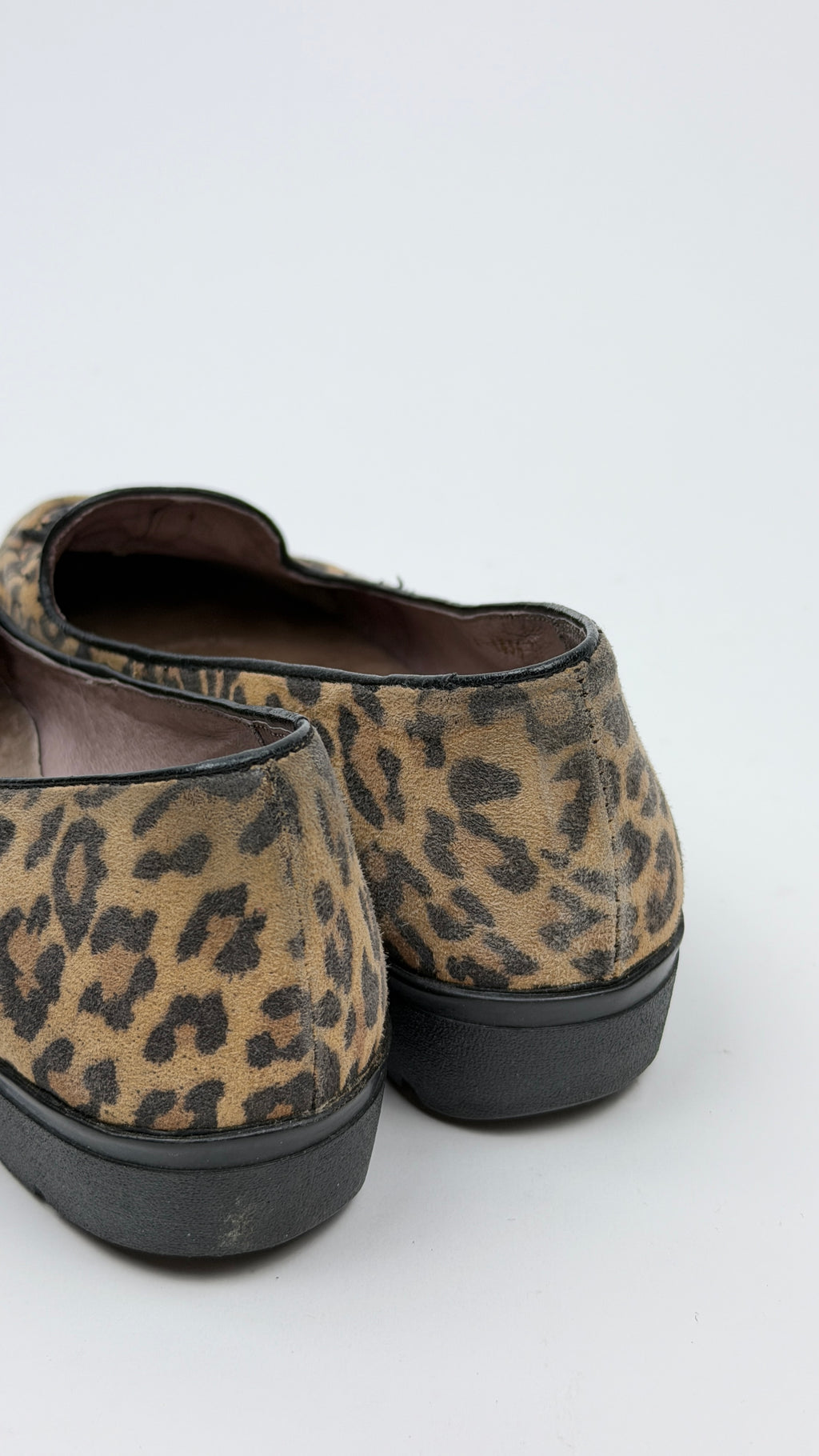Mocassin Léopard vintage
