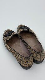 Mocassin Léopard vintage