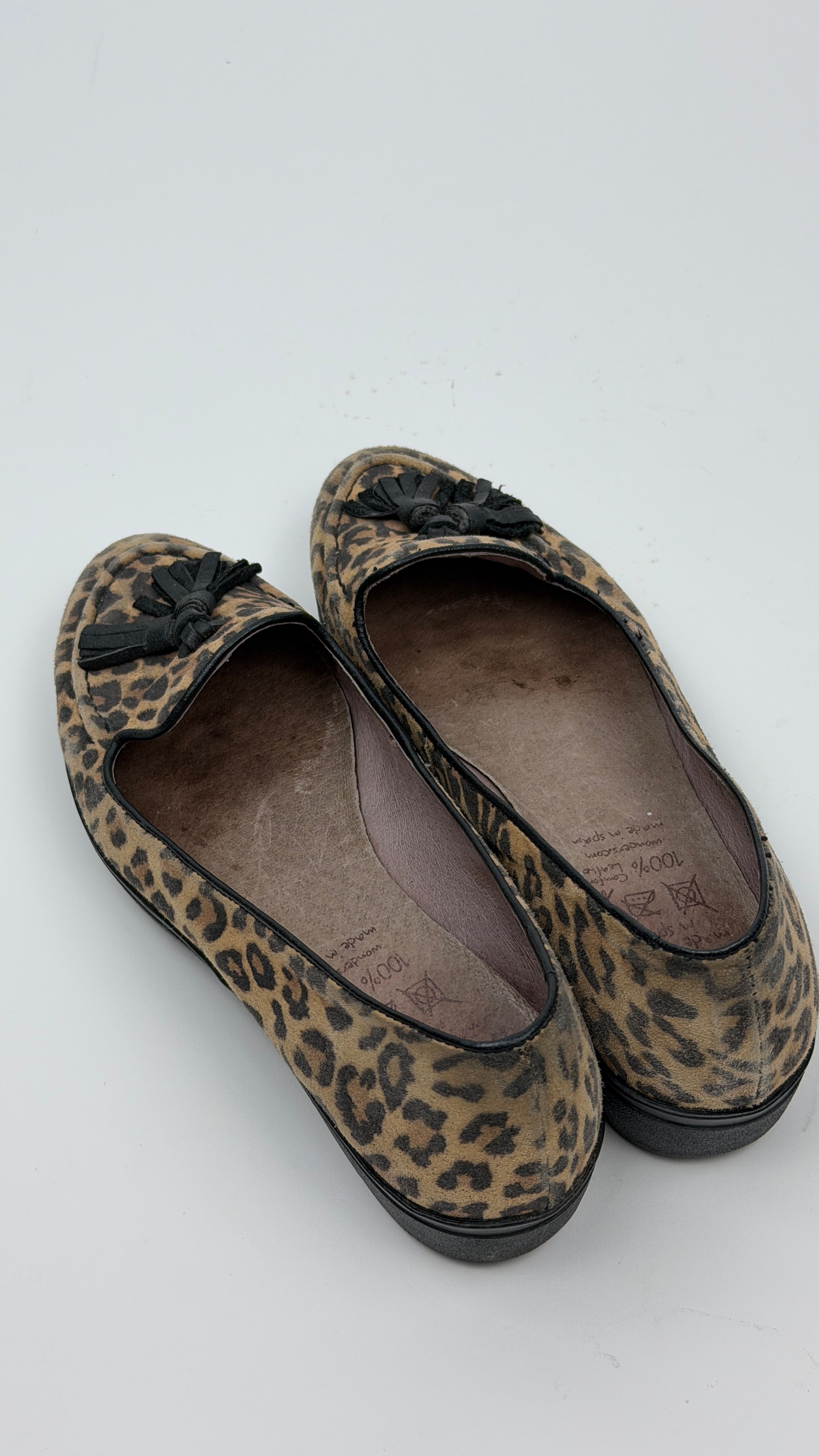 Mocassin Léopard vintage