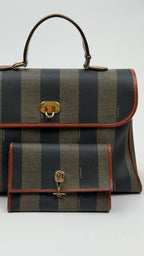 Sac + porte-monnaie  "Fendi" vintage