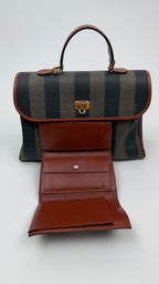 Sac + porte-monnaie  "Fendi" vintage