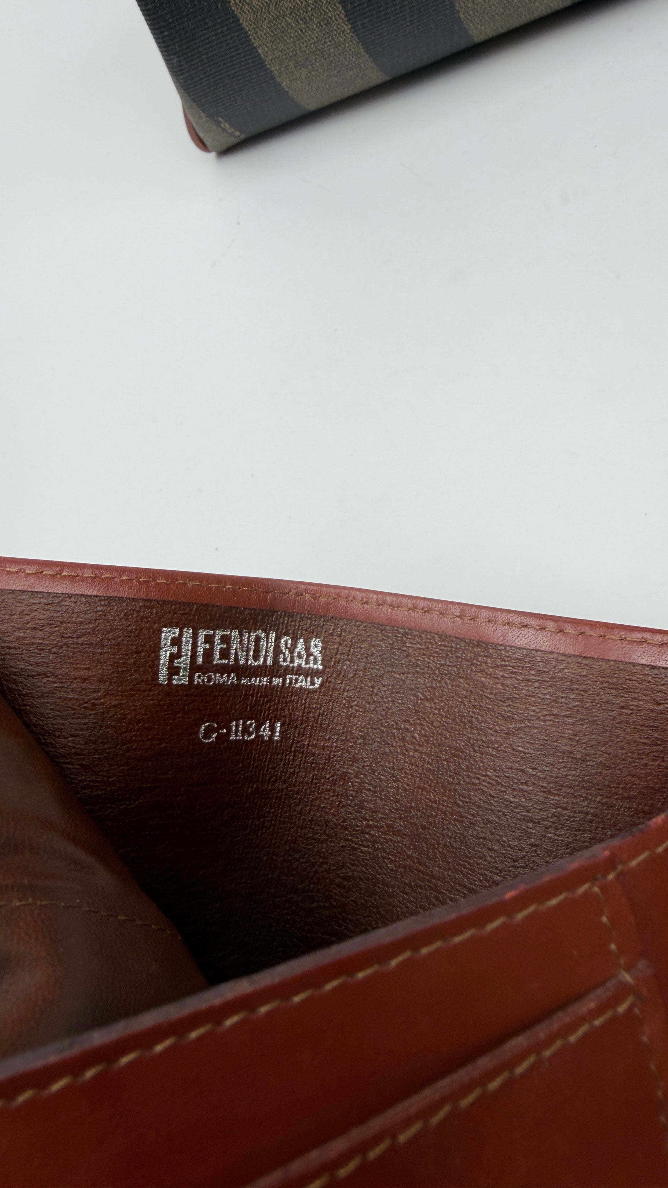 Sac + porte-monnaie  "Fendi" vintage