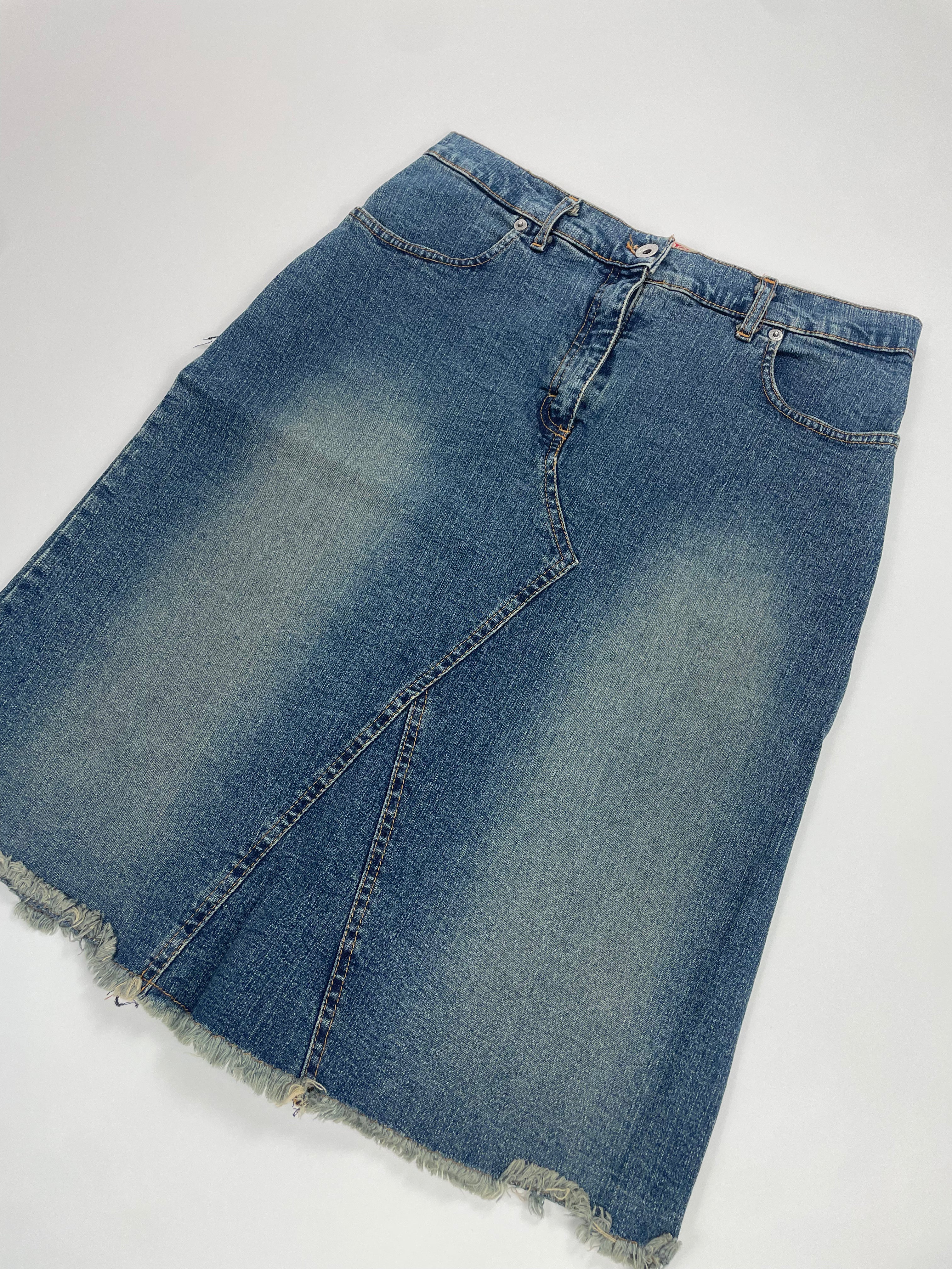 Jupe en jeans