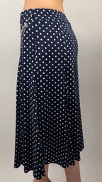 Jupe à pois avec chaînes
