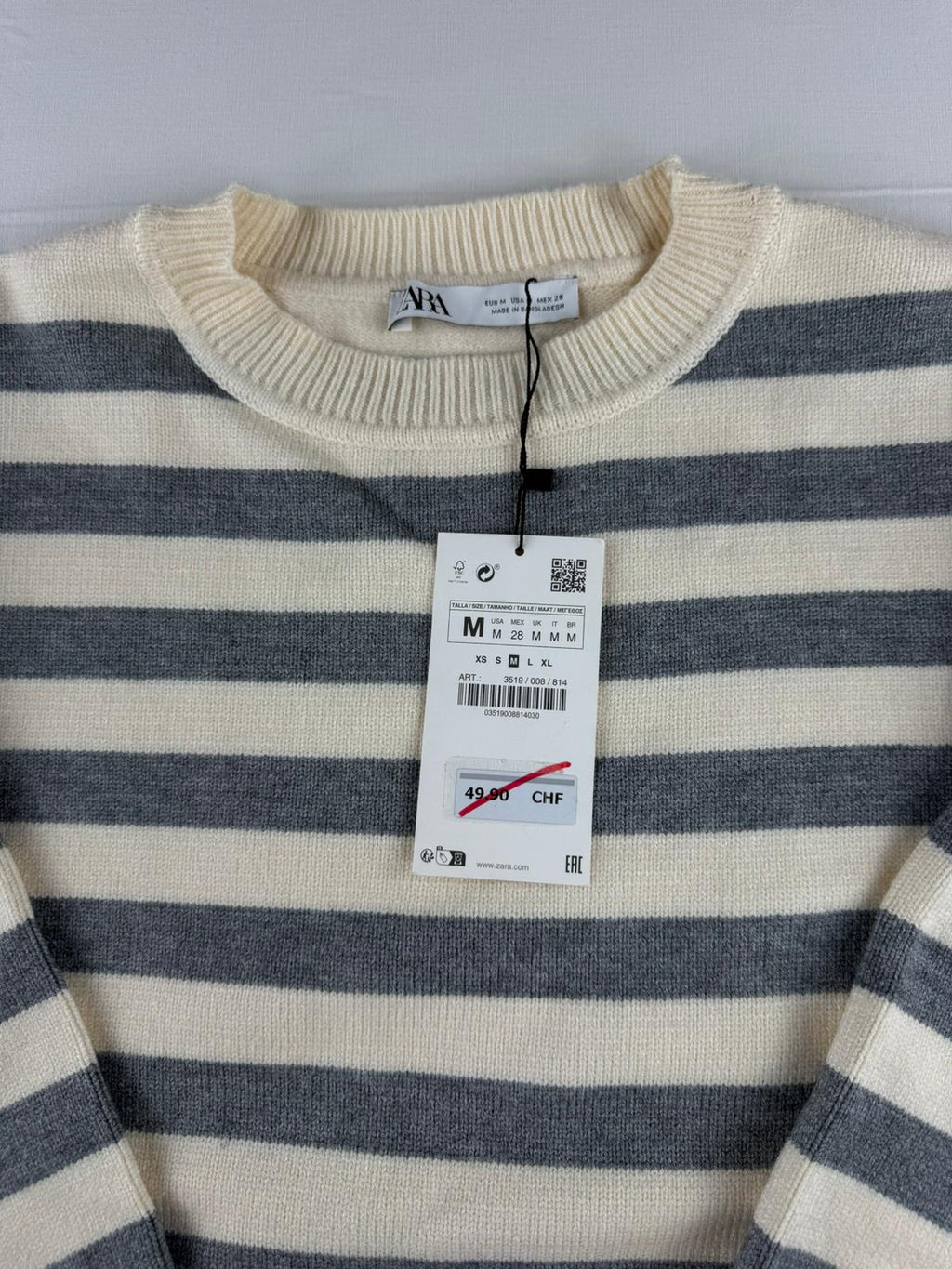 Neuer Zara-Pullover